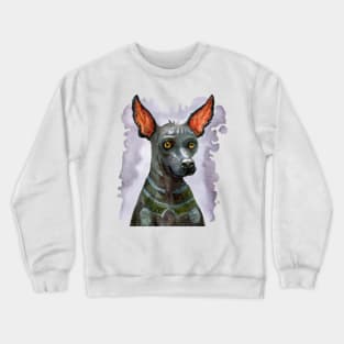 Xoloitzcuintli Watercolor - Dog Lovers Crewneck Sweatshirt